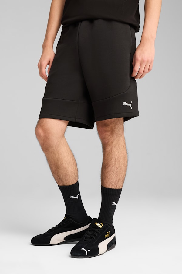 EVOSTRIPE 8" Shorts Men, PUMA Black, extralarge